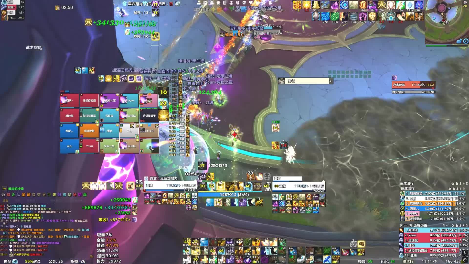 魔兽世界法力熔炉M2牧师视角