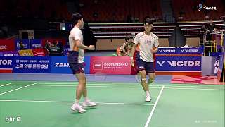 金元浩/徐承宰vs綠川大輝/山下恭平韓國羽毛球公開賽