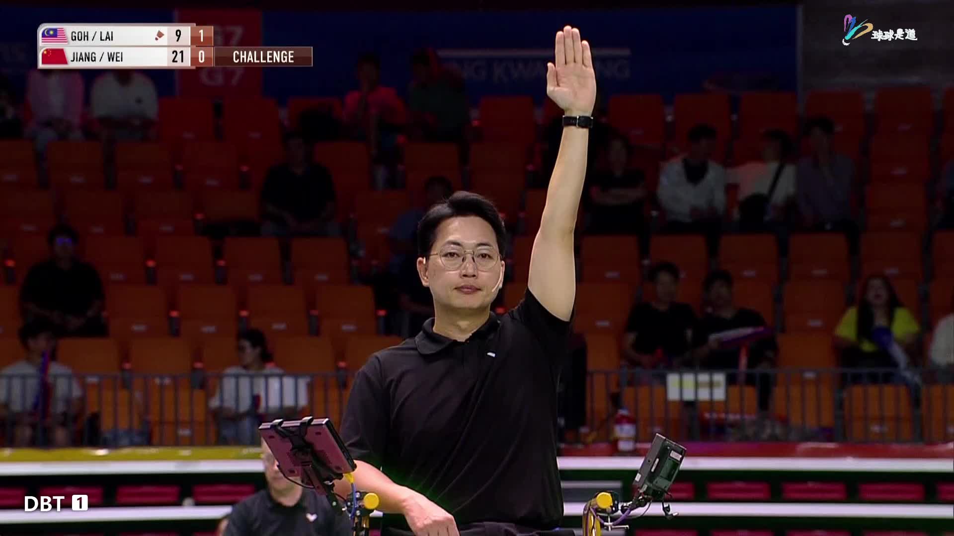 吴埙阀/赖洁敏vs蒋振邦/魏雅欣韩国羽毛球公开赛