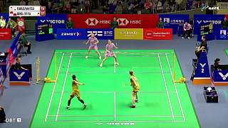 福島由紀/松本麻佑vs陳清晨/賈一凡韓國羽毛球公開賽