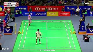 法漢vs翁泓陽韓國(guó)羽毛球公開賽-片段1
