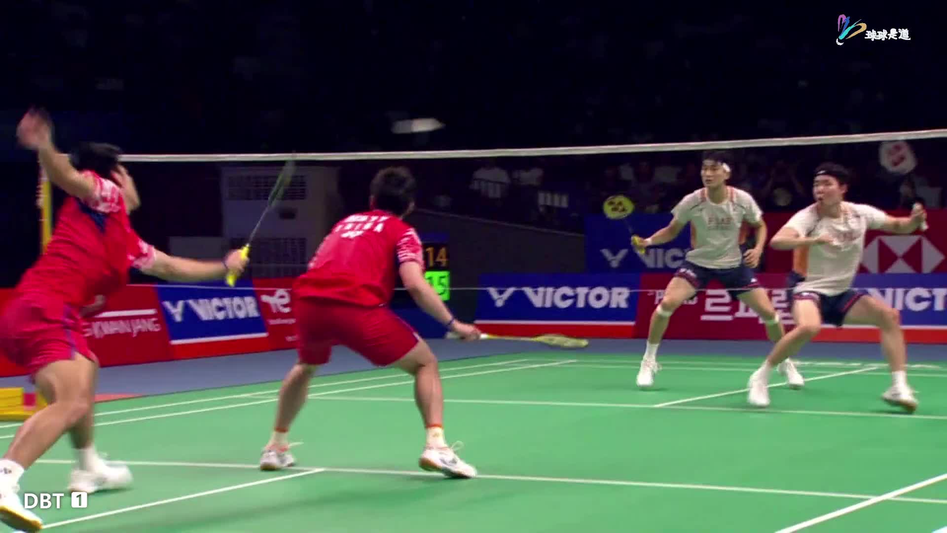 金元浩/徐承宰vs任翔宇/谢浩南韩国羽毛球公开赛