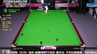 肖國棟VS安東尼-麥吉爾 2025英國公開賽第2-4局