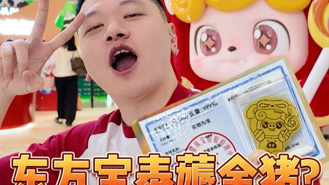 只是去东方宝泰看了一眼Q宝…结果捡到“金猪”