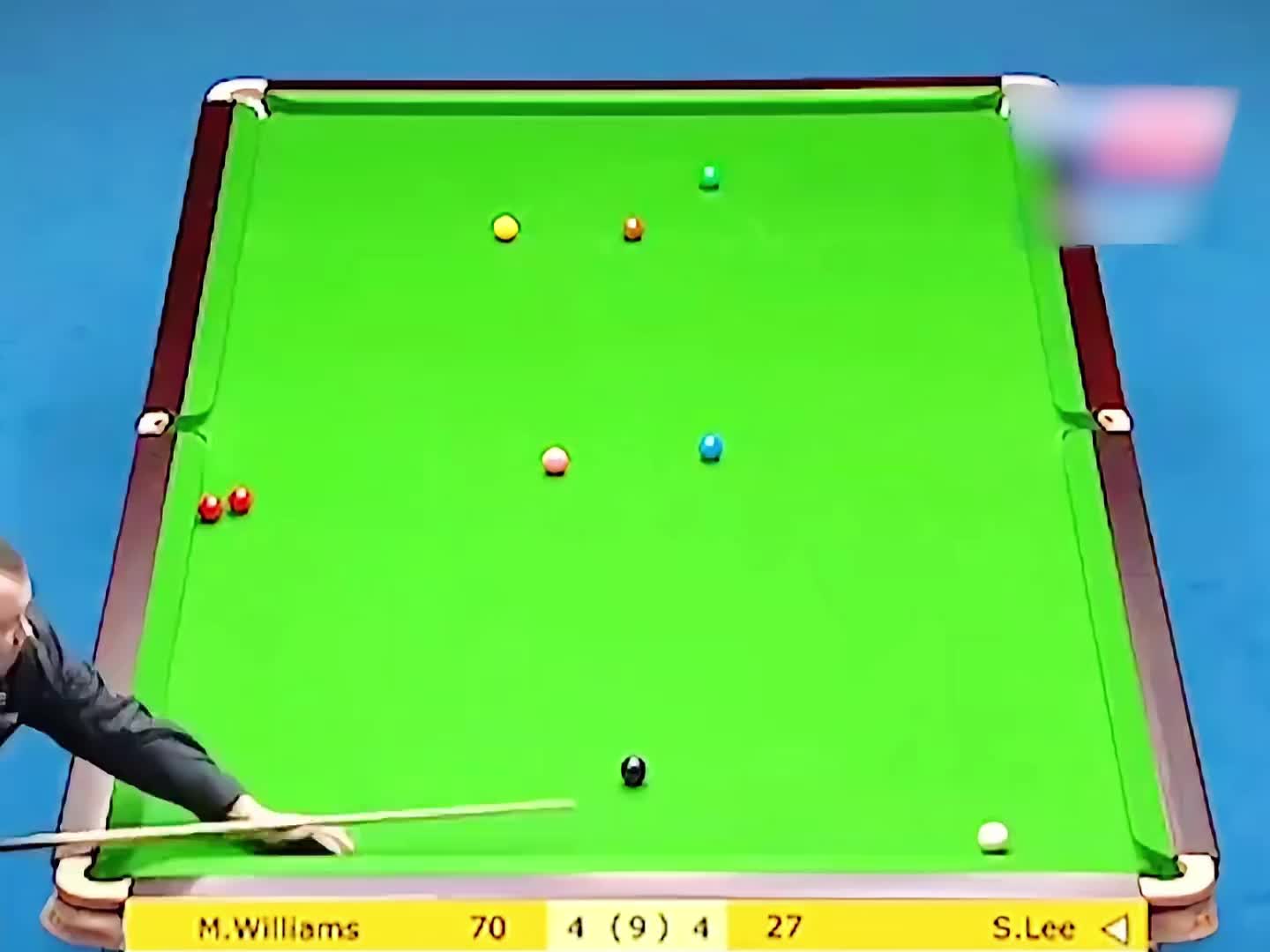 斯诺克史上的低杆王者！胖子李的成名之战