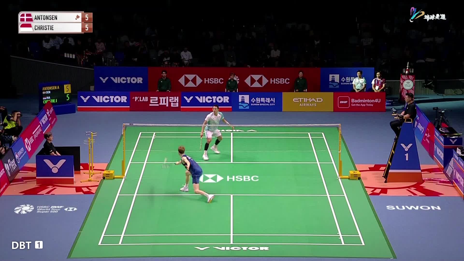 安东森vs乔纳坦韩国羽毛球公开赛-片段1