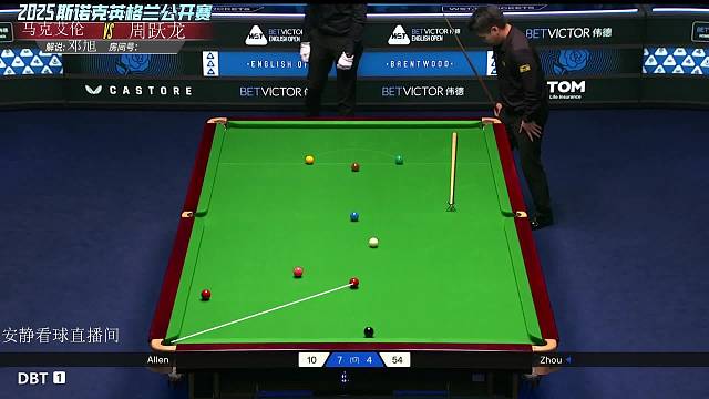 整场比赛的缩影，恭喜周跃龙取得英格兰公开赛亚军