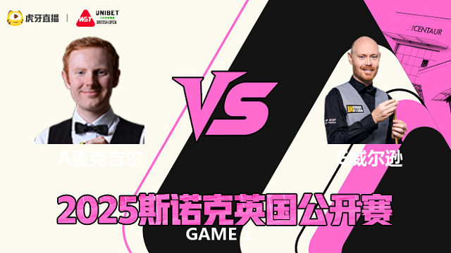 加里·威尔逊VS安东尼·麦克吉尔 2025斯诺克英国公开赛 清流