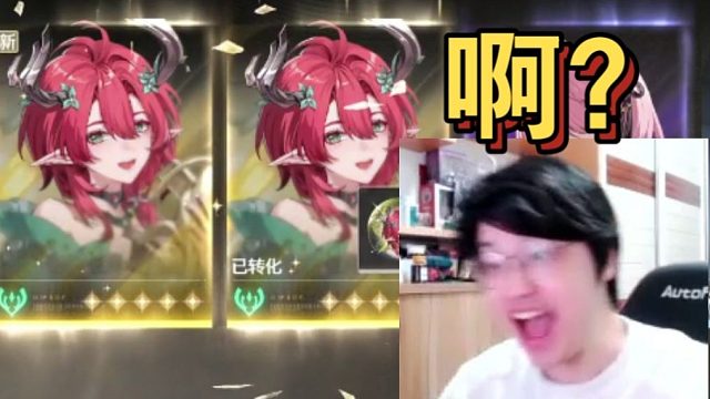 树叶玩鸣潮不到半个月就抽出第一个双黄震惊不已