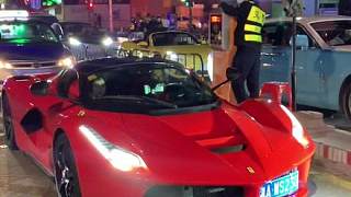 長沙集夢會長鄧晶晶開著拉法前來打卡