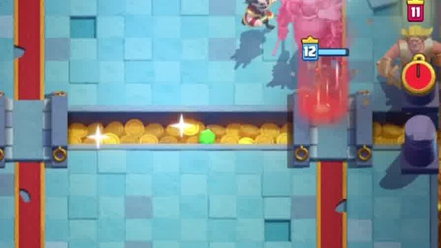 弓箭女皇皮肤实战效果，目前为止最赞的皇室战争皮肤