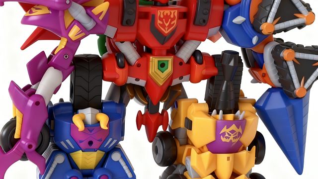 斗龙战士2终极龙神合体玩具模型