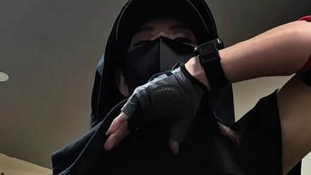 165 107斤 八块腹肌的姐姐