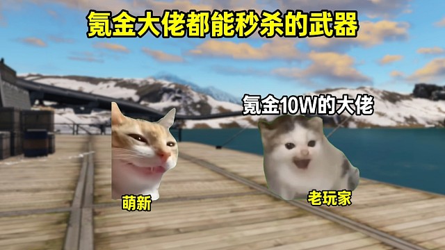 氪金大佬都能秒杀的武器