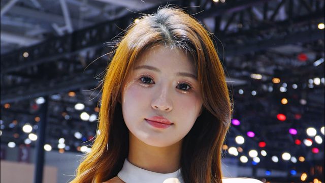 4K 2025粤港澳大湾区车展 车模 #夏虫虫 101