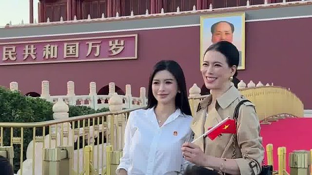 当路人用大疆 帮我和妈妈拍希区柯克转场 我宣布这就是最适合母女拍的转场！北京用大疆太出片了！！