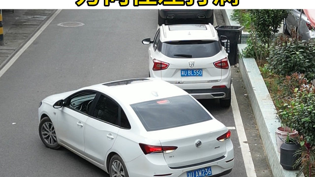 侧方停车不再慌！看后视镜就能停正的实用技巧