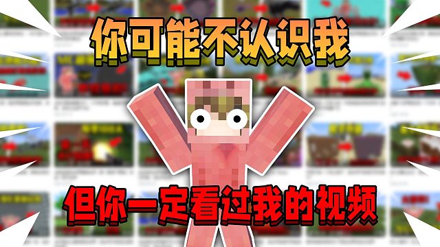 你可能不认识我，但你一定看过我的MC视频！