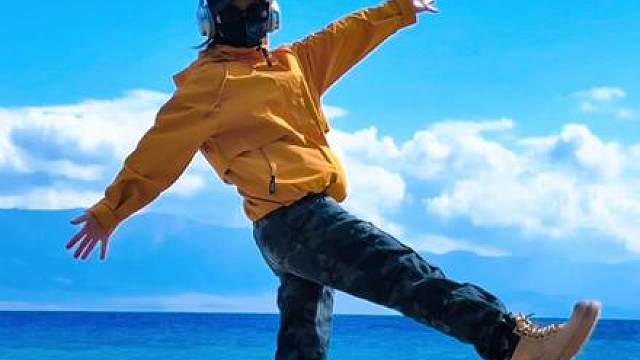 动作越大拍照越好看，生命力自由感满满