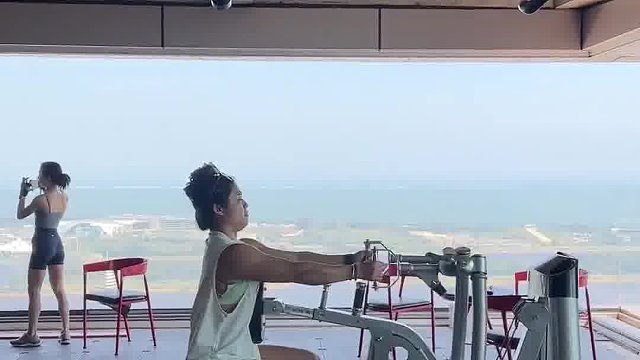 这个海景健身房 你们满意吗