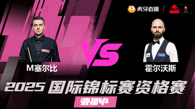 马克·塞尔比vs斯蒂芬·霍尔沃斯 2025斯诺克国锦赛资格赛 清流