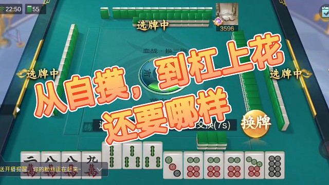 自摸不能停，杠上花天天有