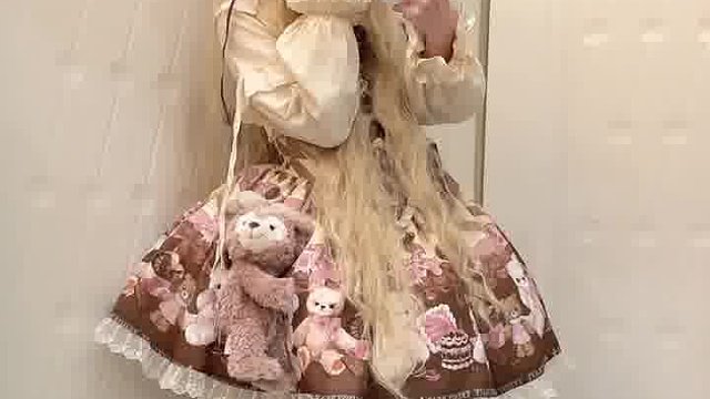 秋冬小裙子！甚是美萌！