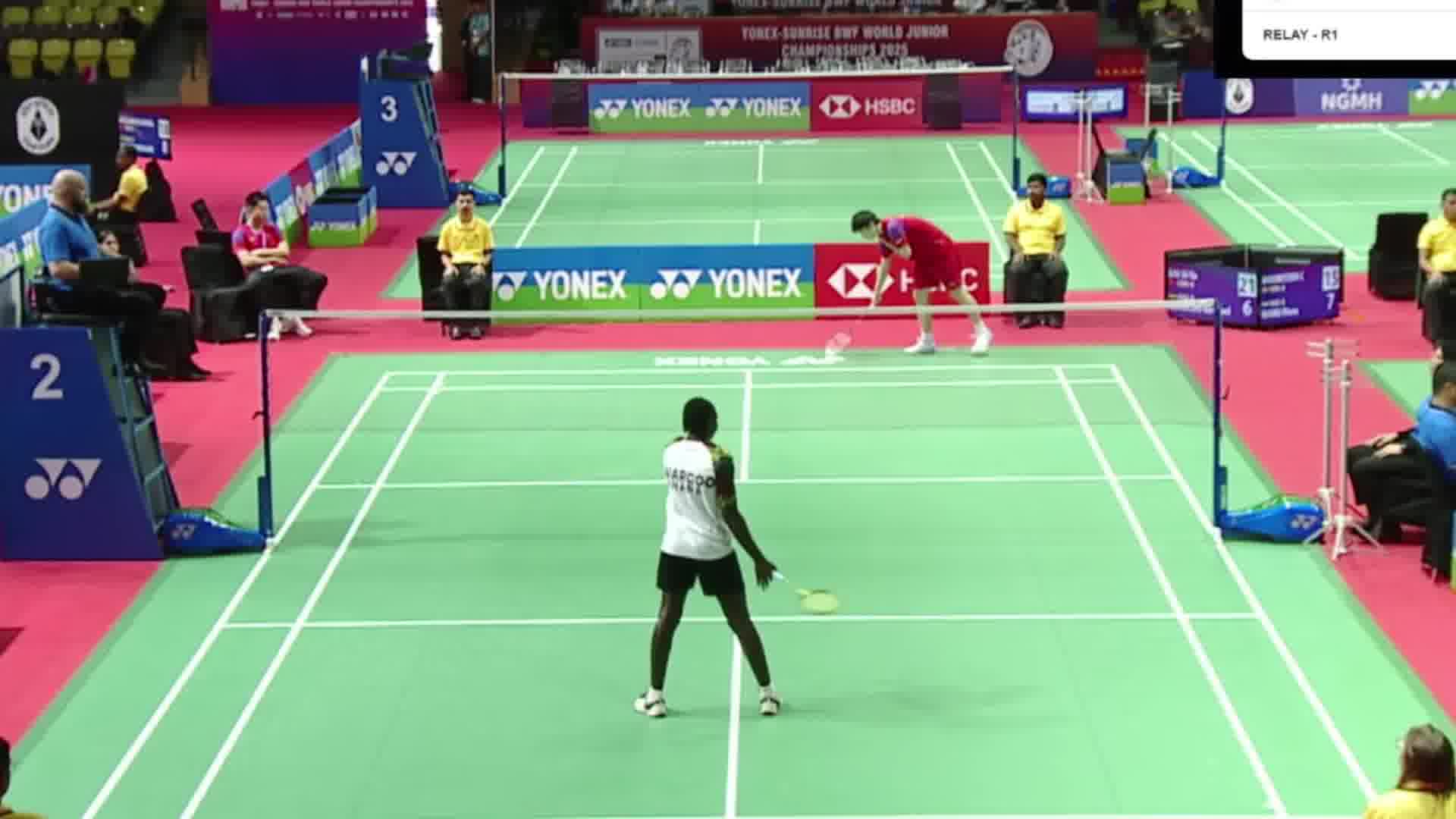 刘思雅首局顺利击败加尔库，成功拿下关键分数