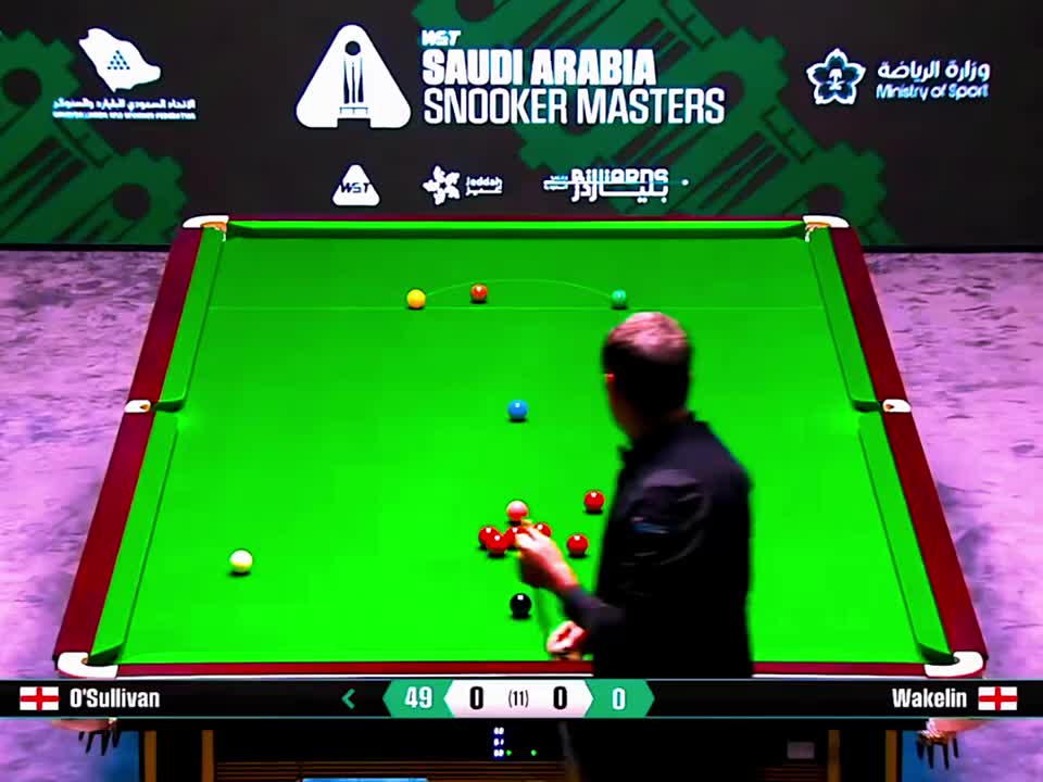 奥沙利文最新147满分杆