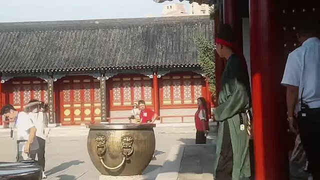 疑似明王接待唐王画面露出