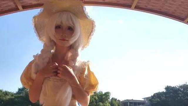 第一个登上官方花船的非官方coser哈哈哈哈哈