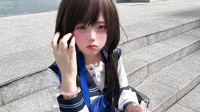 动漫女主映入现实