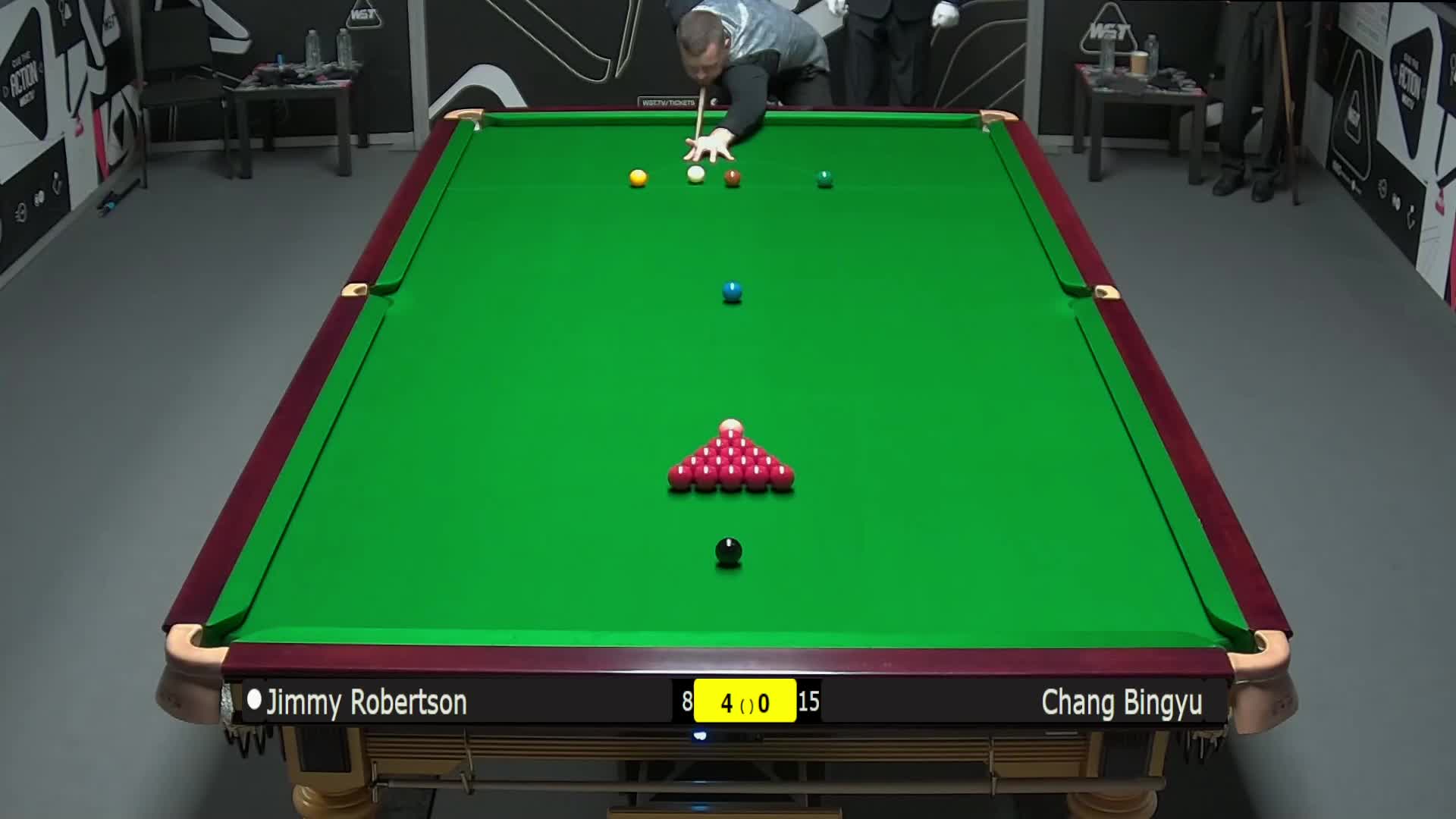 吉米·罗伯逊 vs 常冰玉 2025 斯诺克国锦赛资格赛 清流