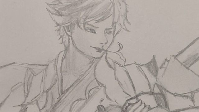 【手绘/王者荣耀】李白