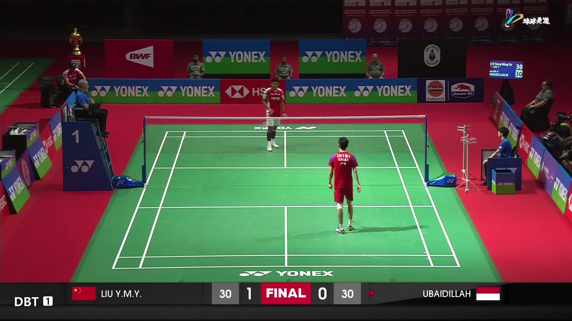 蒋振邦/魏雅欣vs帕克卡波/沙西丽北极羽毛球公开赛