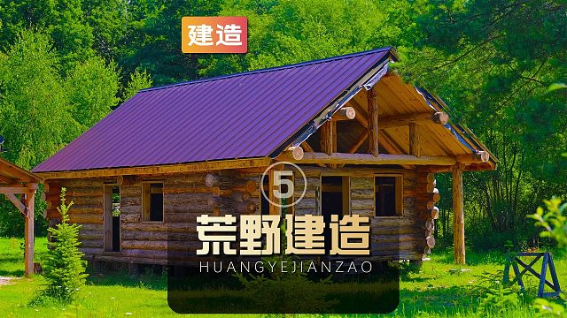乌克兰小伙为了躲避战乱在野外建造梦想家园（05）