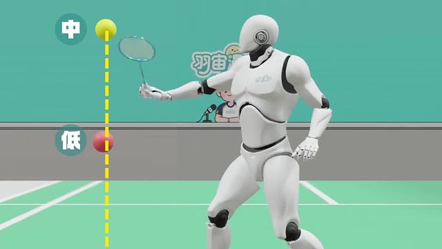 反手击球点位的高低对应确认步的距离 初学者对于反手击球点位不好把控，一个视频告诉你确认步和击球点位的高低关系