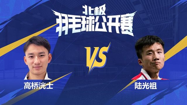 男单 高桥洸士vs陆光祖 1/16赛 2025北极羽毛球公开赛 清流