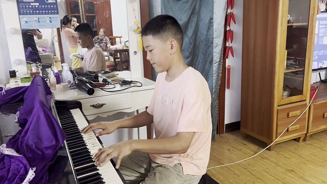 儿子的快乐时光