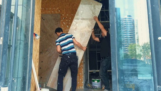 玄关岩板从测量到安装全教程