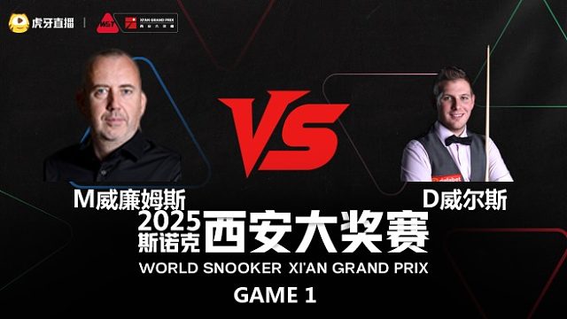 马克·威廉姆斯		VS		丹尼尔·威尔斯  2025斯诺克西安大奖赛	清流