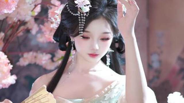 一片冷香唯有梦，柔润美丽的花