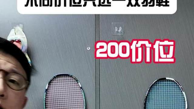 不同价位只选一双羽鞋