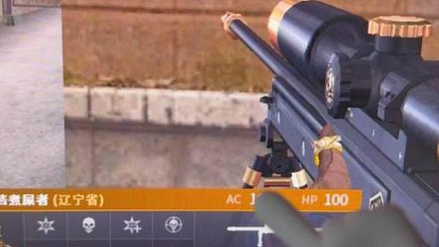 何晨光的狙吗？有点意思