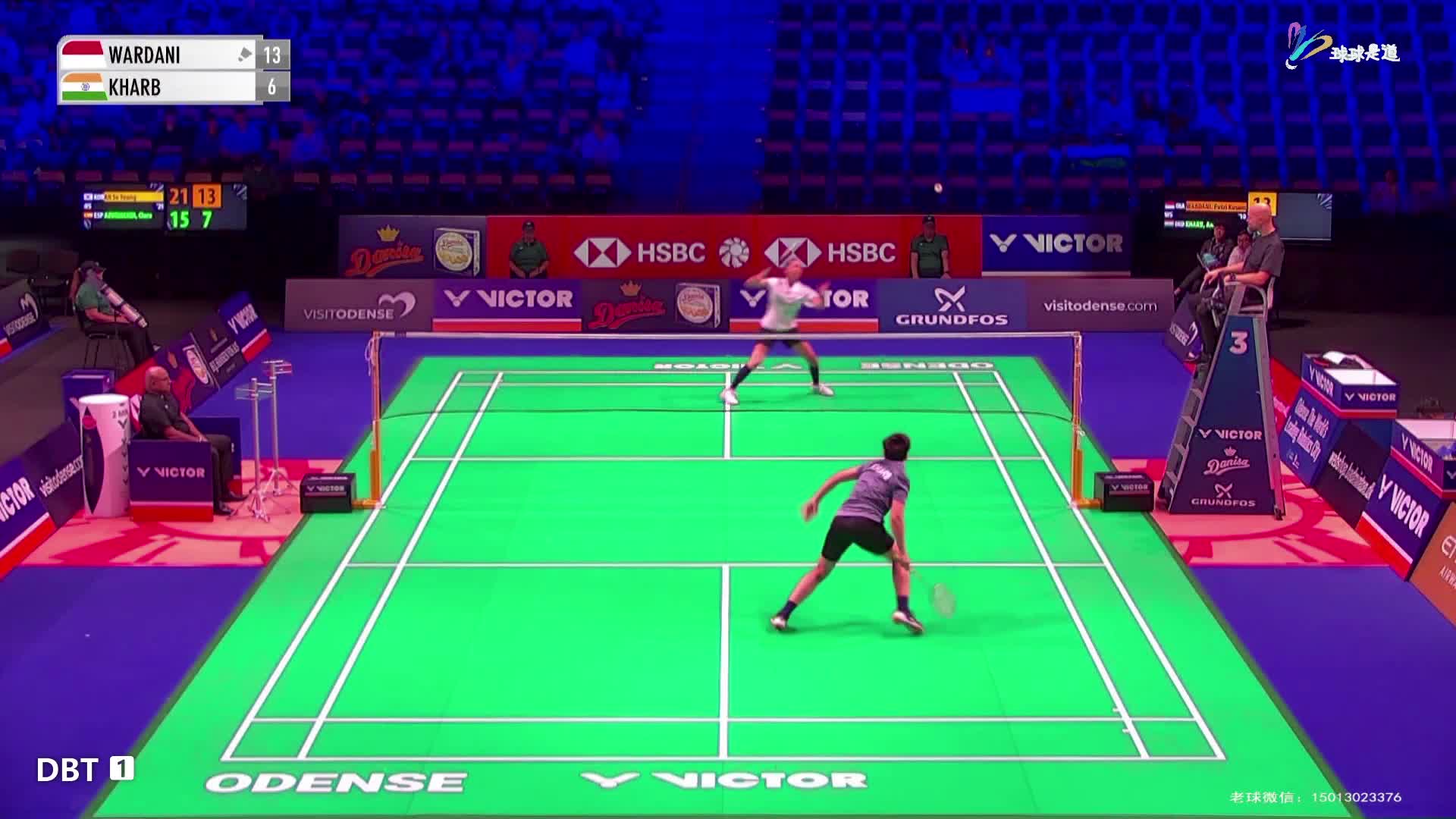 瓦尔达尼vs哈尔布2025丹麦羽毛球公开赛