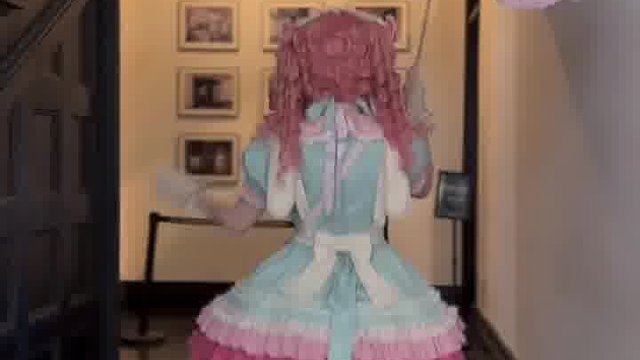 .还以为看到洋娃娃了