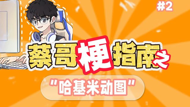 《蔡哥梗指南#2》哈基米喵喵喵动图由来？