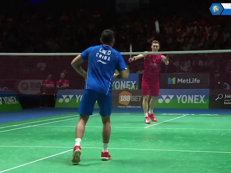 林丹被安塞龙连续偷后场，这都是超级丹年轻时玩剩下的