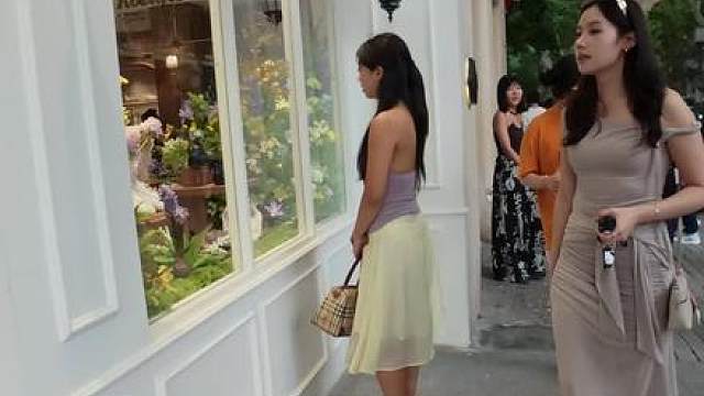 上海街拍/小王和珊珊