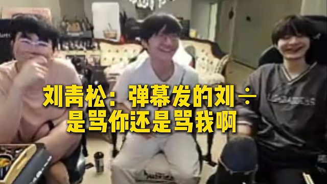 刘青松看弹幕发刘÷，问姿态骂的是你还是我真绷不住了